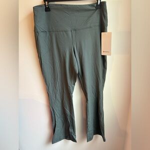 Lululemon align rib mini flare size 14 NWT